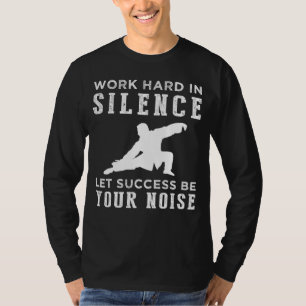 "Flowing Serenity, Echoing Triumph: Funny Tai-Chi T-Shirt