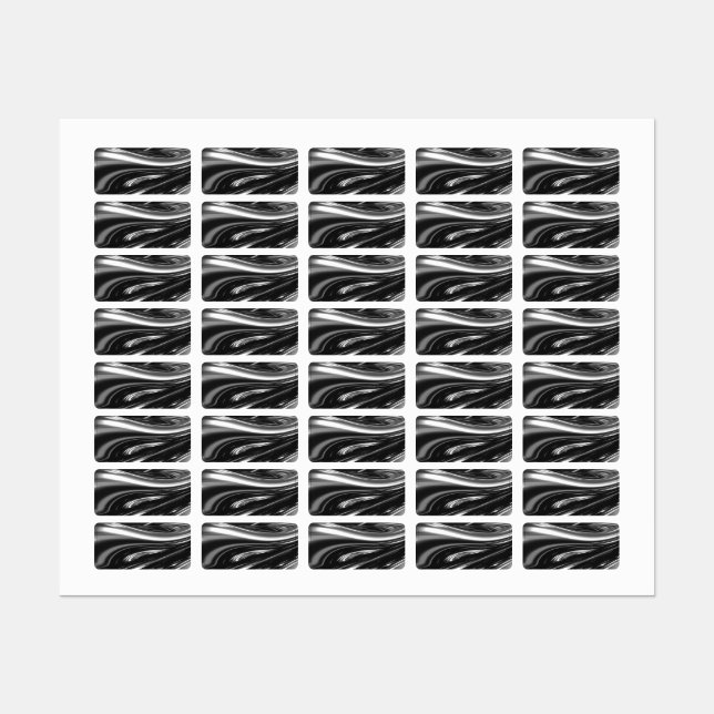 Flowing Silver Metal  (Sheet)