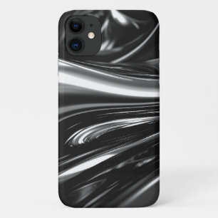 Flowing Silver Metal Case-Mate iPhone Case