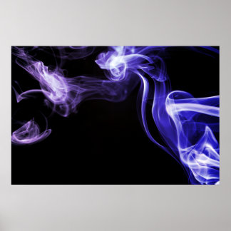 Flowing Smoke Poster