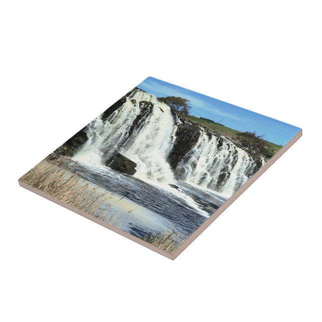 Flowing Waters of Hopkins Falls Tile (Side)