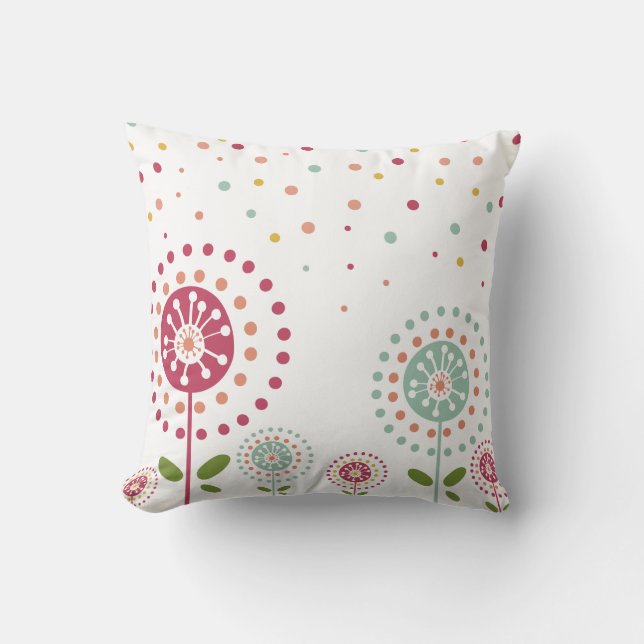 Flowr Dots Cushion (Front)