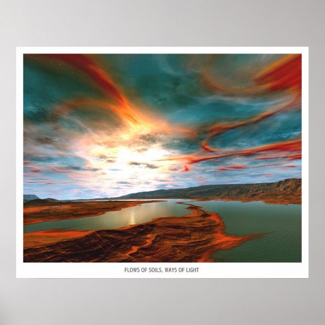 Flows of Soil, Ways of Light Poster (Front)