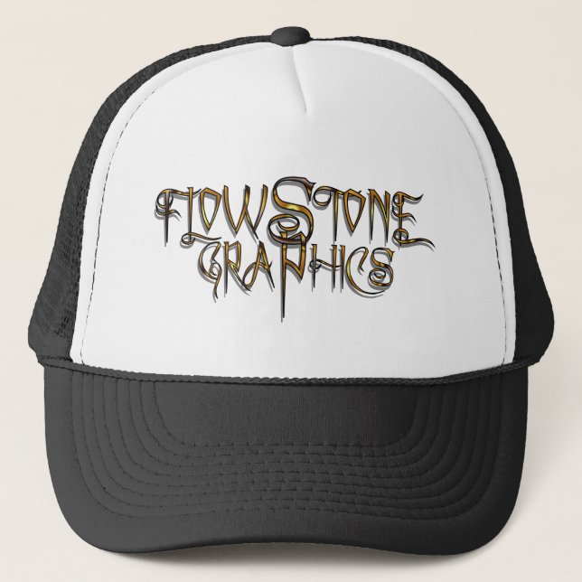 Flowstone Graphics Logo Trucker Hat (Front)
