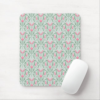 Flowy Pink Bud Mouse Pad