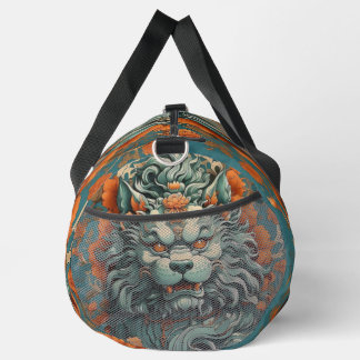 Flu Lion of Wisdom Duffle Bag