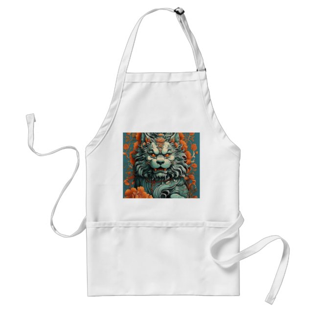 Flu Lion of Wisdom  Standard Apron (Front)