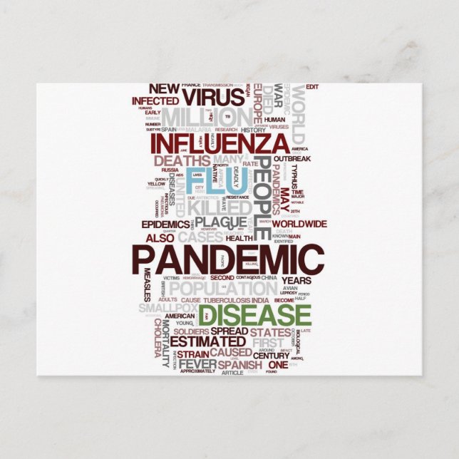 Flu Postcard (Front)