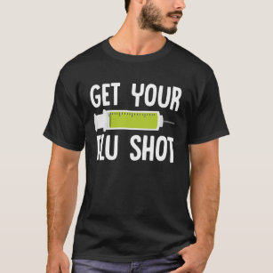 Flu Season Funny Flu Shot Doctor Medicine Health V T-Shirt