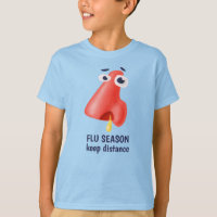 Flu Season Keep Distance Funny Runny Nose Kids