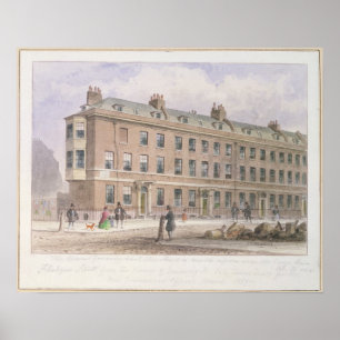 Fludyer Street looking towards Parliament Poster