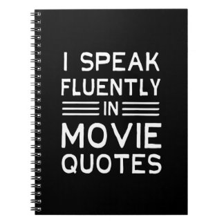 Fluent in Quotes Spiral Notebook