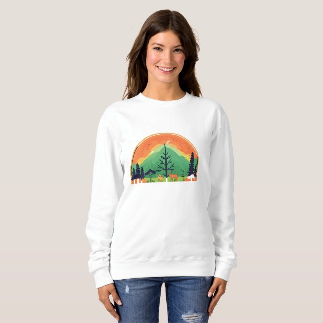 Fluent in Silence T-Shirt Sweatshirt (Front Full)
