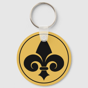 Fluer De Lis Keychain