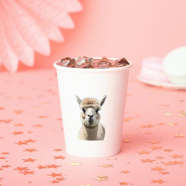 Fluff & Friendship Paper Cups (Insitu)