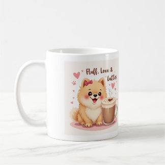 Fluff, Love & Lattes Coffee Mug