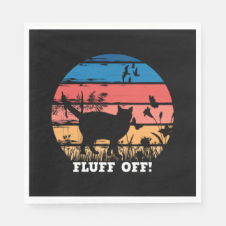 Fluff off cat napkin