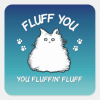 Fluff You You Fluffin Fluff Kitty Cat