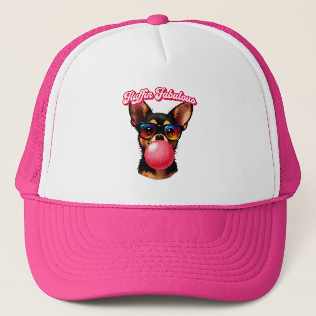 Fluffin Fabulous  Trucker Hat (Front)