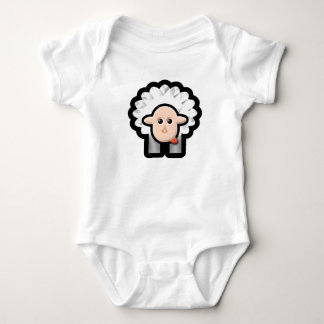 Fluffles The Lamb Baby Bodysuit