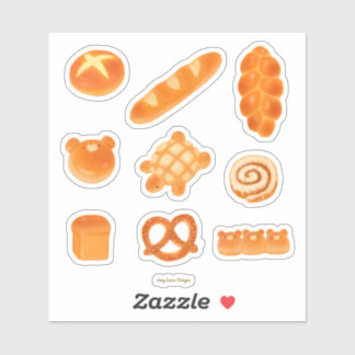 Fluffy Bakery Bread Variety Turtle, Buns, Bears