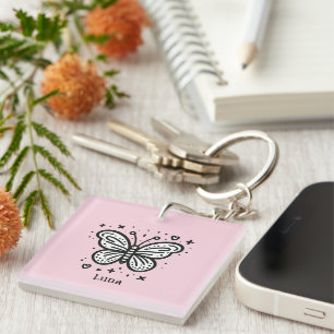 Fluffy Buffalo Baby - Kawaii Farm Animal Key Ring