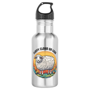 Fluffy Cloud On Legs 532 Ml Water Bottle