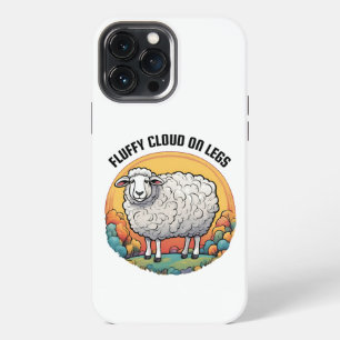 Fluffy Cloud On Legs iPhone 13 Pro Max Case