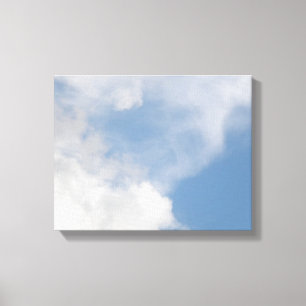Fluffy Clouds Canvas Print