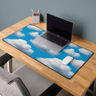 Fluffy Clouds Desk Mat