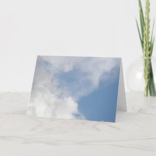 Fluffy Clouds Greeting Card
