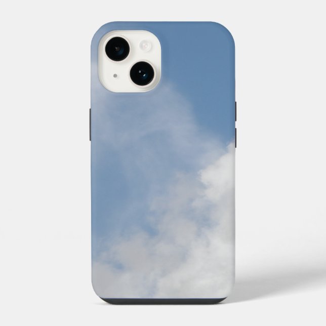 Fluffy Clouds iPhone Case (Back)