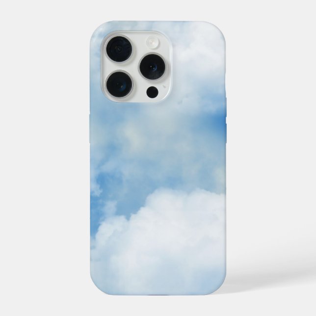 Fluffy Clouds iPhone Case (Back)