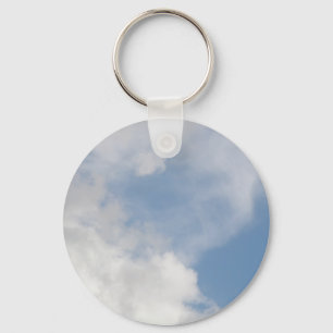 Fluffy Clouds Keychain