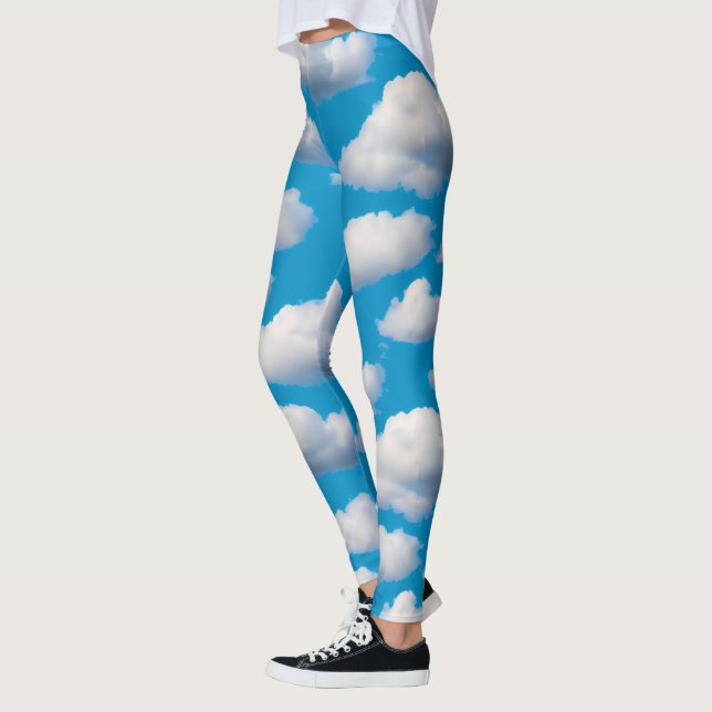 Fluffy Clouds Leggings (Left)