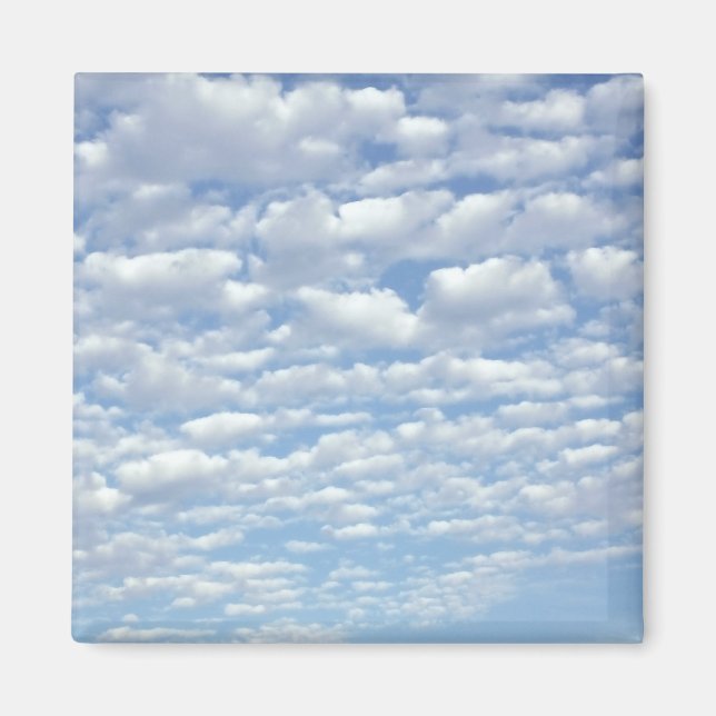 Fluffy Clouds Magnet (Front)