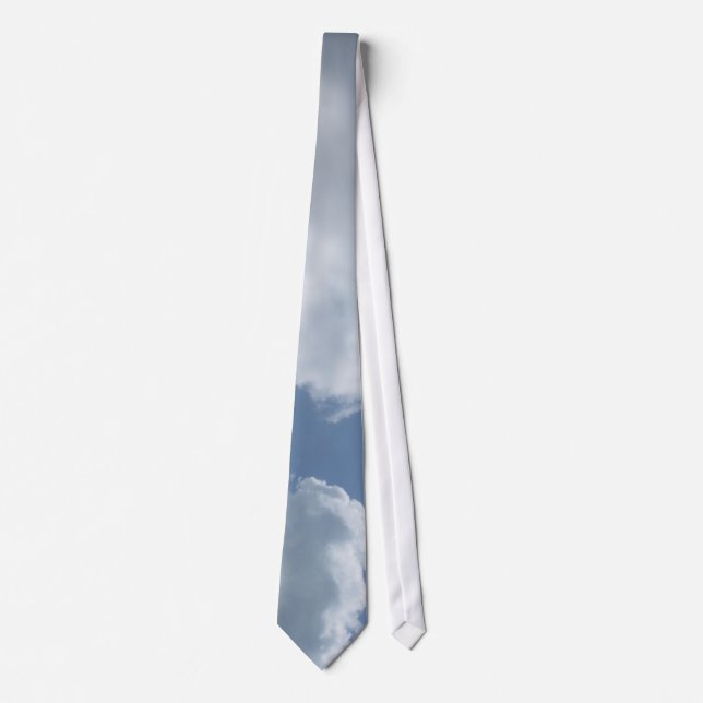 "Fluffy Clouds" necktie (Front)