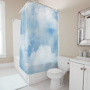 Fluffy Clouds Shower Curtain