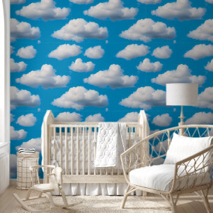 Fluffy Clouds Wallpaper