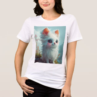 Fluffy Comfort T-Shirt Tri-Blend Shirt