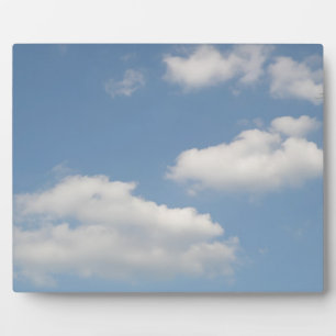 Fluffy Cumulus Clouds Plaque