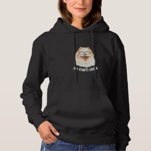 Fluffy Dog Pom Mum Funny Pomeranian Hoodie