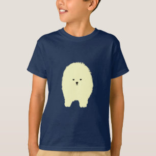Fluffy Dog, Pomeranian Dog DrawingT-shirt T-Shirt