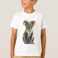 Fluffy Eucalyptus Forest Grey Koala Joey Kids