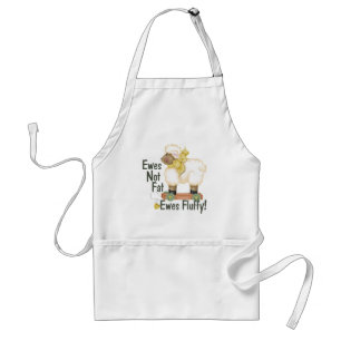 Fluffy Ewes Standard Apron