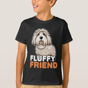 Fluffy Friend Cute Dog T-Shirt