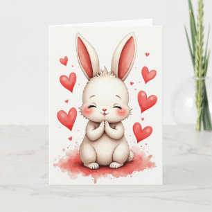 Fluffy Friend Heartfelt Thanks Card