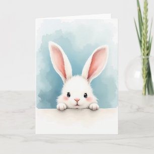 Fluffy Friend Peekaboo Card
