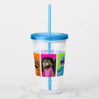 Fluffy Friends Acrylic Tumbler