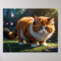 *~* Fluffy Furry Kitty Cat 5:4 Feline Kitten